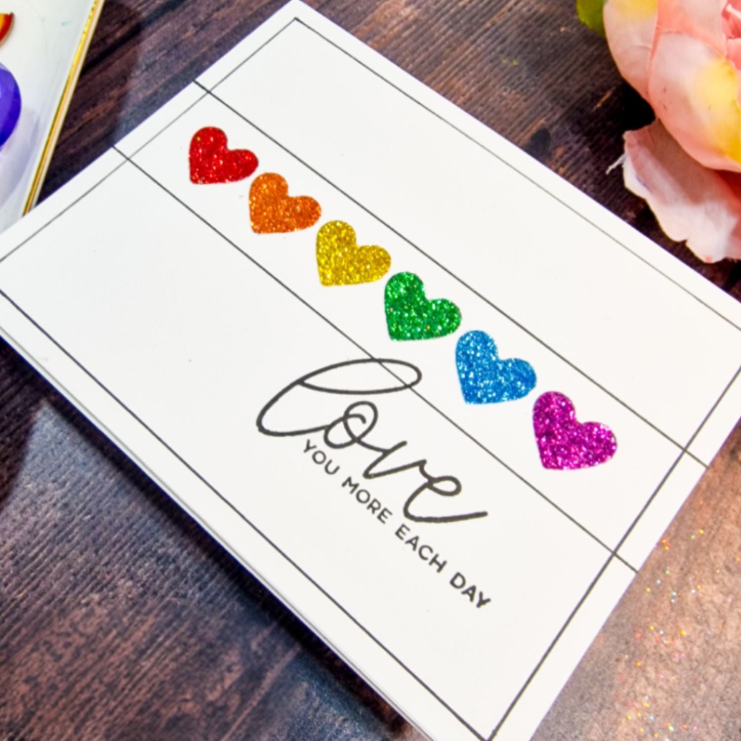 Sparkles Glitter Embossing Powder / Polvo Embossing Brillantina Brillante Rojo Fuego Polvos de Embossing Wow!