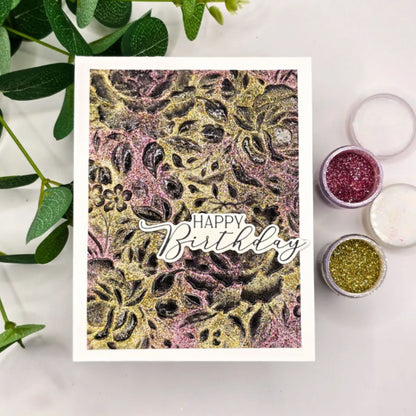 Earth Sparkles Glitter / Polvo Brillantina Oro Biodegradable Polvos de Embossing Wow!