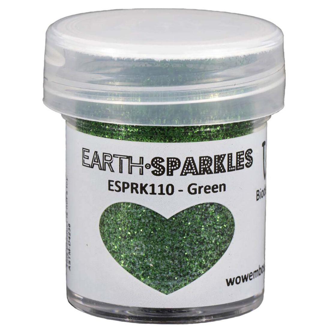 Earth Sparkles Glitter / Polvo Brillantina Verde Biodegradable Polvos de Embossing Wow!