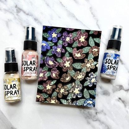 Simon Hurley Create Solar Spray / Aerosol Solar Perlado Hora Dorada Pintura y Medios Mixtos Simon Hurley