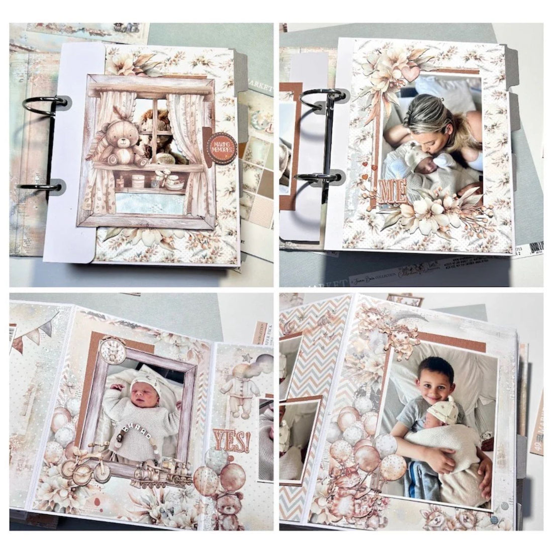 Little Dreamer &amp; Celebrations Binder Album Kit / Kit Album Carpetas Colección Albumes 49 and Market