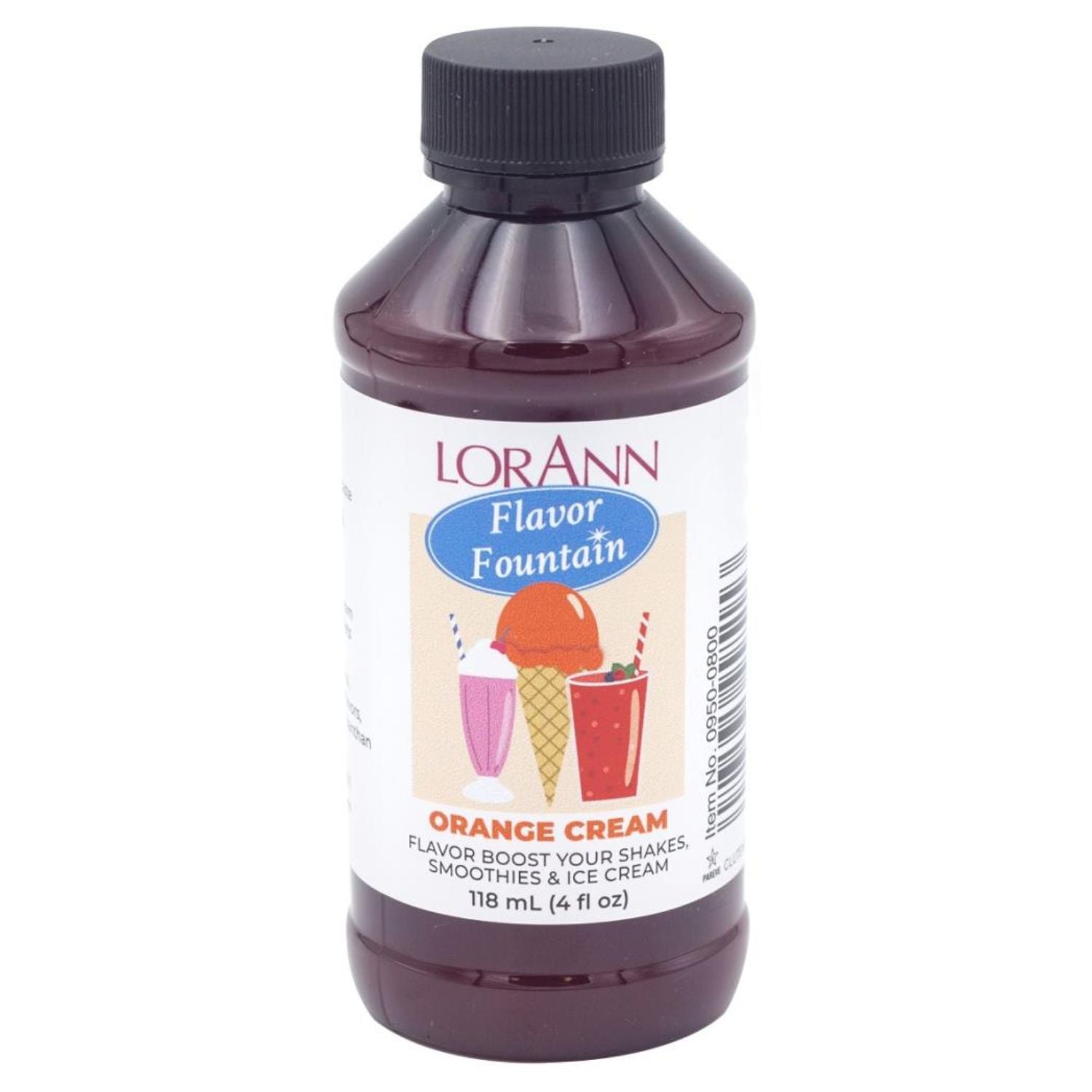 Flavor Fountain Orange Cream / Saborizante Vainilla Naranja Repostería LorAnn Oils