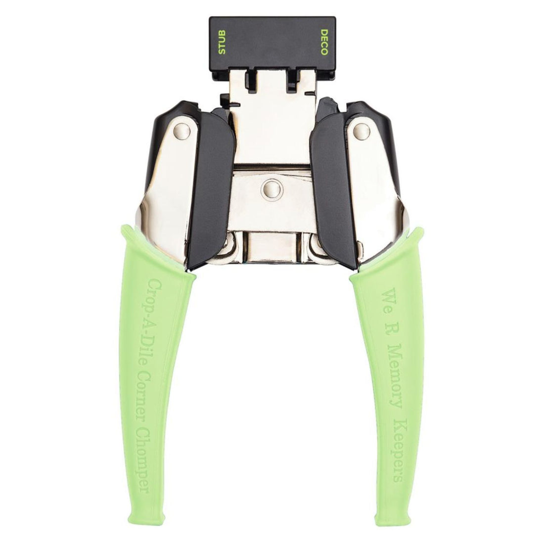 Retro Corner Chomper Rounder Stub &amp; Deco / Redondeadora de Esquinas Perforadoras We R Memory Keepers