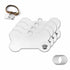 24 Pet Tags with Ring / Plaquitas de Hueso Accesorios ImpressArt