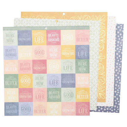 Regency Premium Paper / Paquete Papel Premium Regencia 12 x12&quot; Papel DCWV