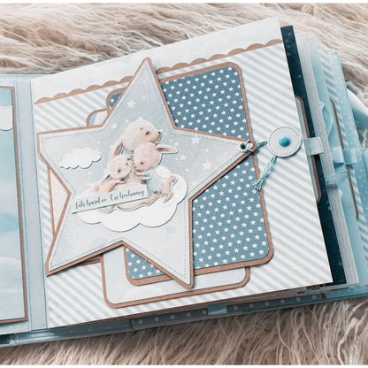 Le Blanc Single-Sided Cardstock Stack / Paquete Cartulina Impresa Blanca 12 x12&quot; Papel DCWV