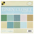 Linen Closet Solid Cardstock Stack / Paquete Cartulina Colores Pastel 12 x12" Papel DCWV