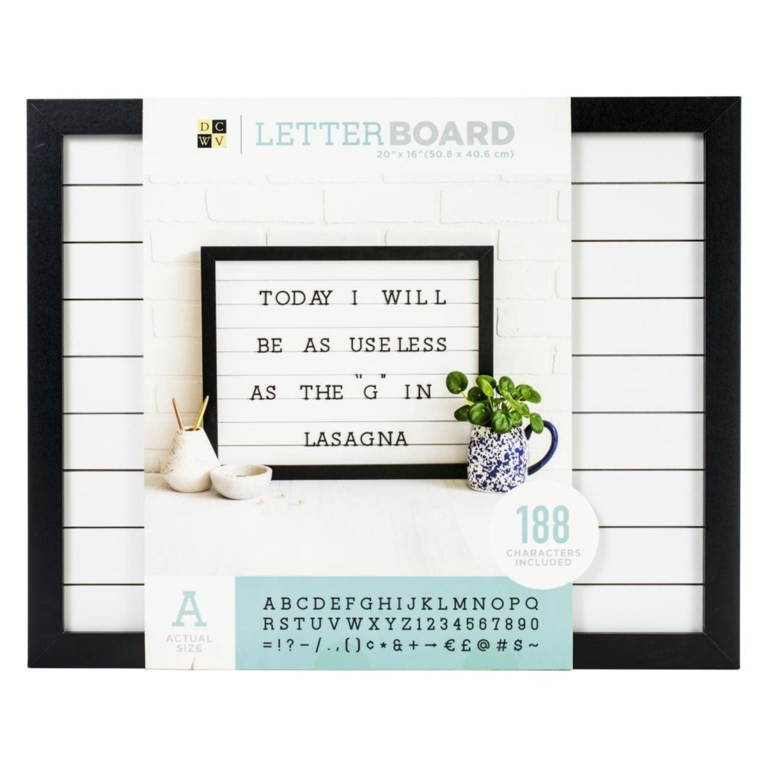 Letterboard Shiplap / Tablero de Mensajes 