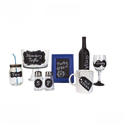 ChalkBoard Paint for Glass / Pintura Tipo Pizarra para Vidrio Pinturas DecoArt