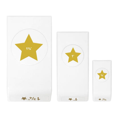 Layering Punches Stars / 3 Perforadoras de Estrellas Perforadoras We R Memory Keepers