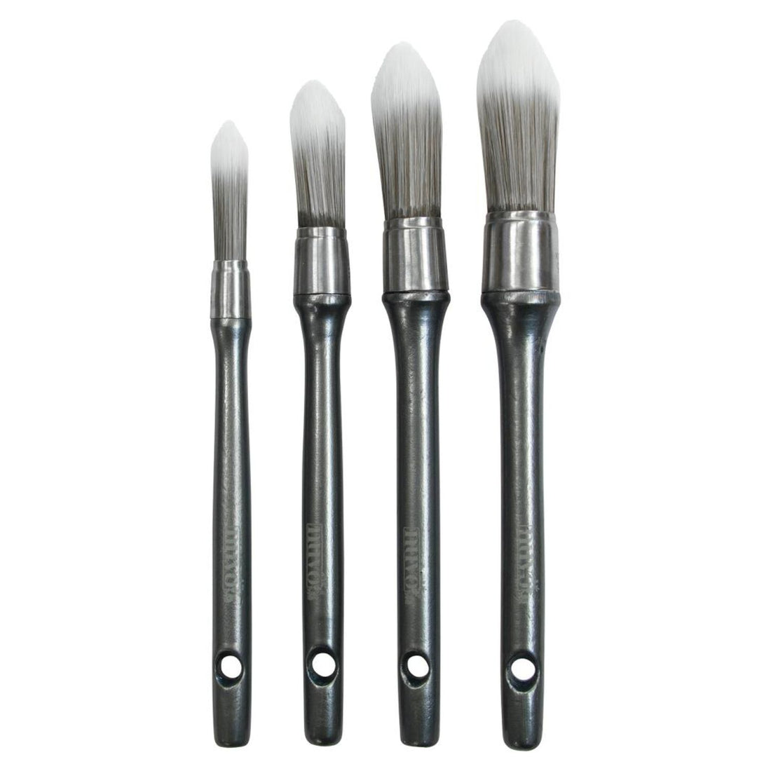 Stencil Brushes / 4 Brochas para Estenciles Pinceles y Brochas Nuvo