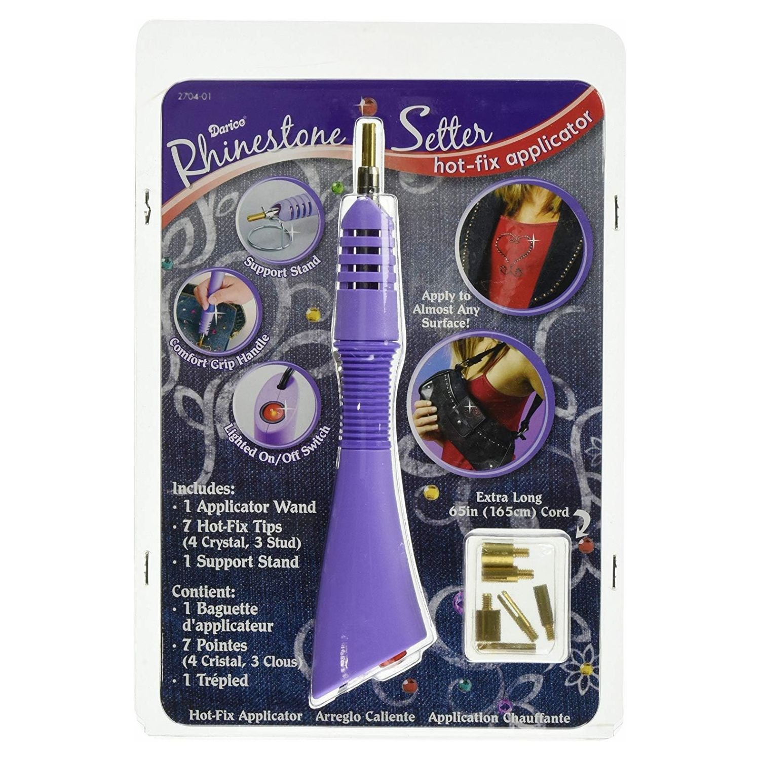 Rhinestone Setter Heat Applicator Wand / Varita Aplicadora de Piedras Hot FIx Herramientas Darice