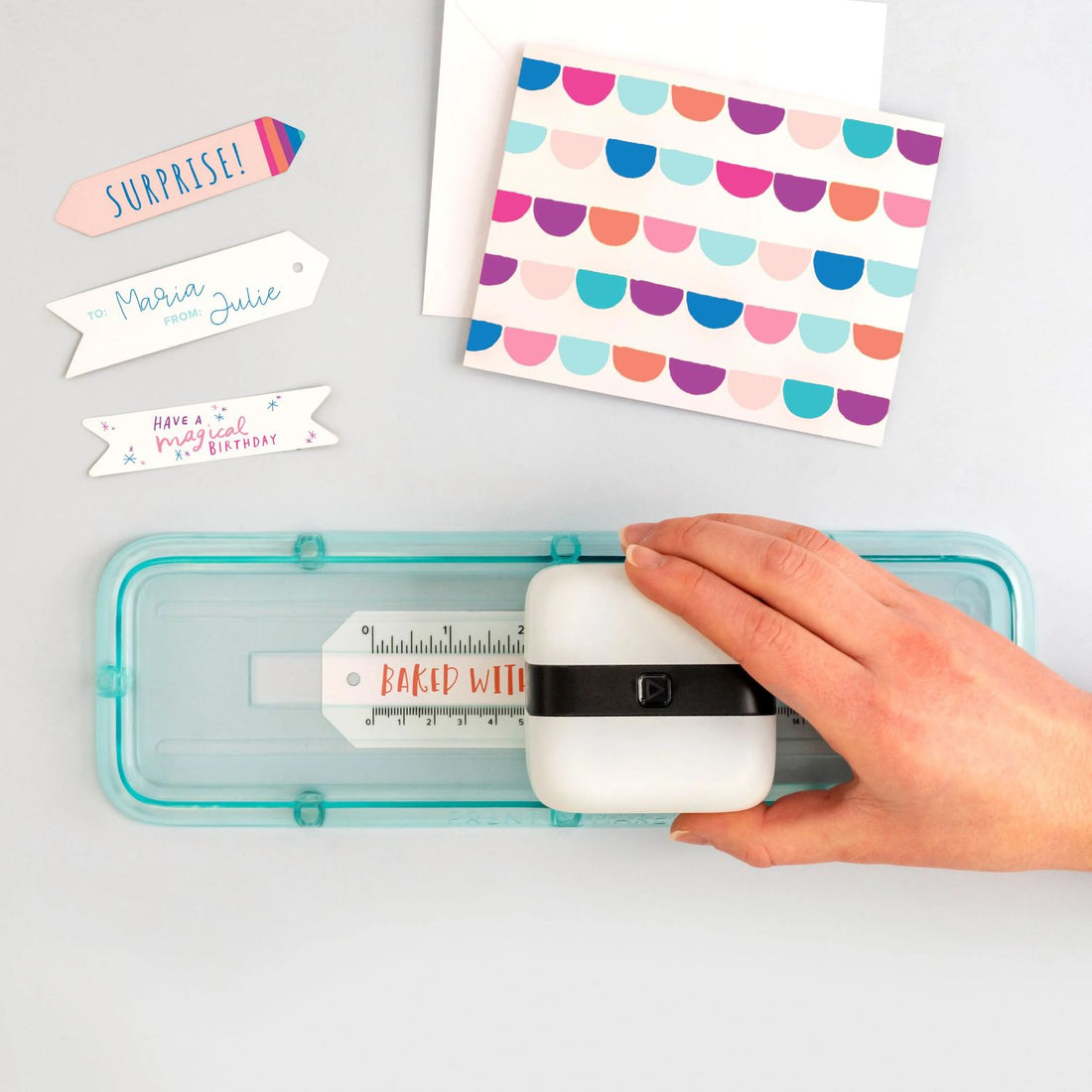 PrintMaker Alignment Guide 12" / Guía de 30.5 cm para PrintMaker Accesorios We R Memory Keepers