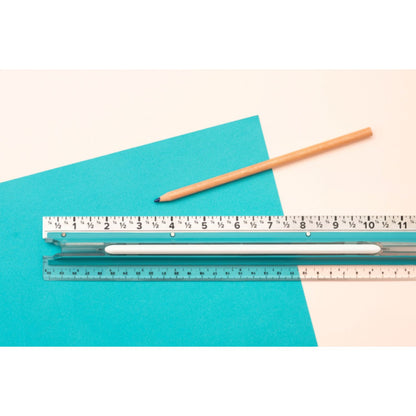 Comfort Craft Easy Grip Ruler 12" / Regla Agarre Confortable Herramientas We R Memory Keepers