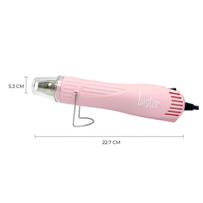 Pistola de Calor Rosa Herramientas Luster