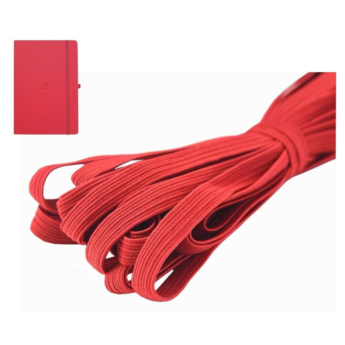 Elástico Rojo para Encuadernación 2m. Encuadernacion Hobbees