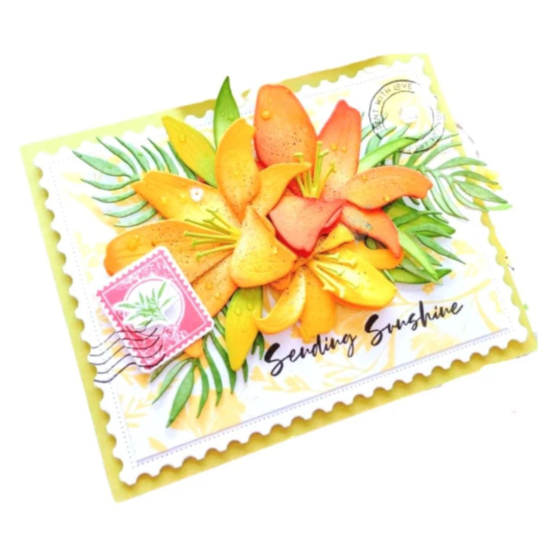 Suajes de Flor Lilly Dados de Corte / Suajes / Troqueles Hobbees