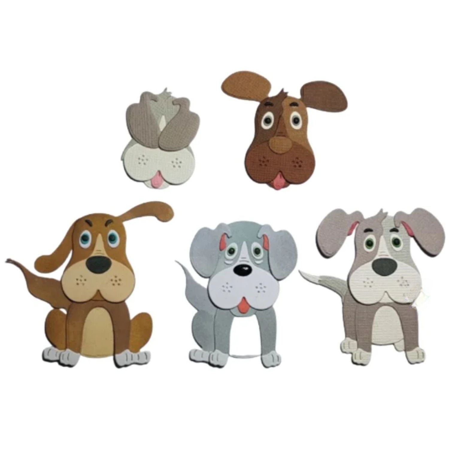 Suajes de Perritos Dados de Corte / Suajes / Troqueles Hobbees