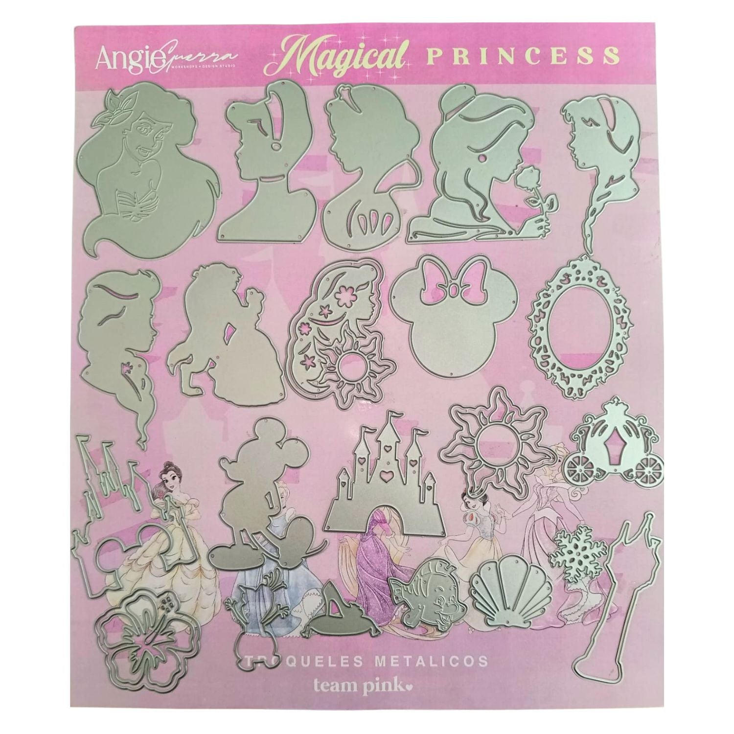 Troqueles Magical Princess Dados de Corte / Suajes / Troqueles Angie Guerra