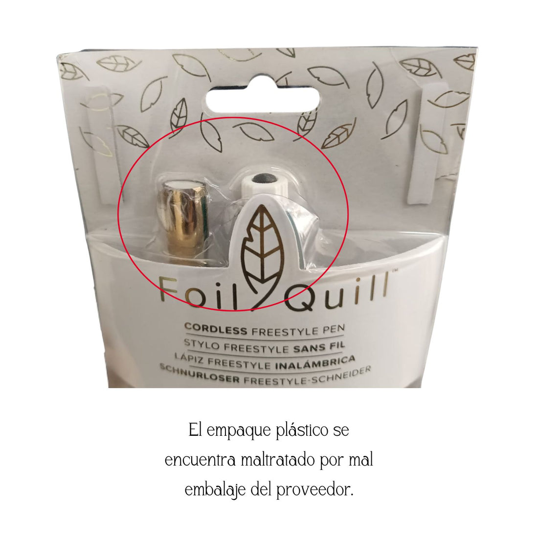 EA Foil Quill Cordless Freestyle Pen / Bolígrafo Inalámbrico Foil Quill Herramientas We R Memory Keepers