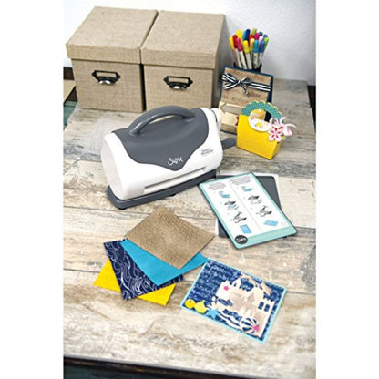 EA Texture Boutique Gray &amp; White / Máquina para Grabado Suajadoras / Troqueladoras Sizzix