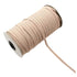 Elástico Para Encuadernación Beige 2mts, 4mm. Encuadernacion Hobbees