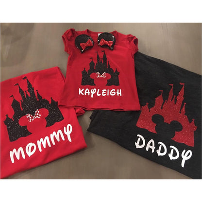 Vinyl Glitter Iron-On 12 x 19&quot; / 1 Hoja Vinil Termoadhesivo Glitter Rojo Viniles Cricut