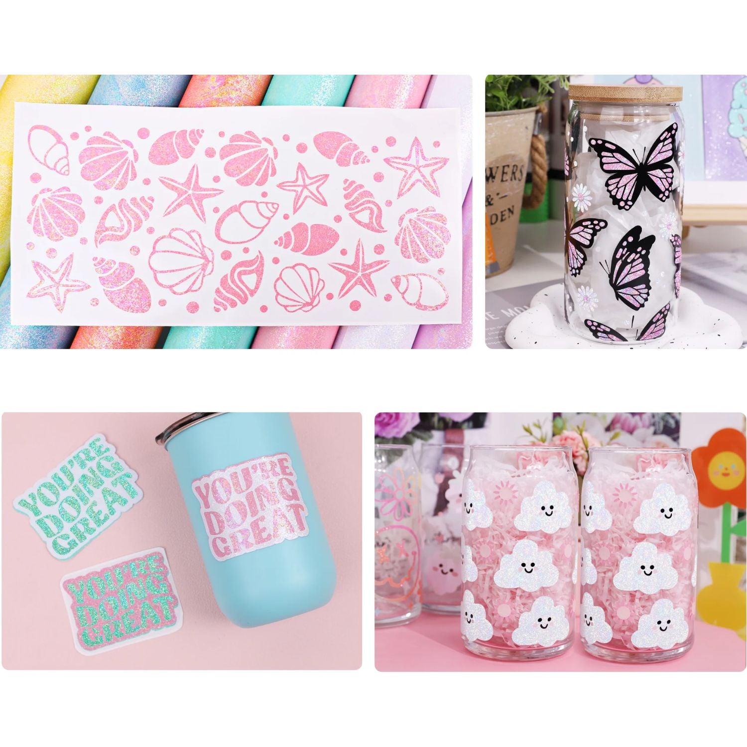 Colorful Pearl Pink Vinyl / Vinil Perlado Rosa Viniles Teckwrap