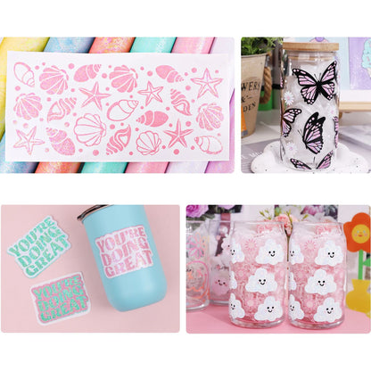 Colorful Pearl Pink Vinyl / Vinil Perlado Rosa Viniles Teckwrap