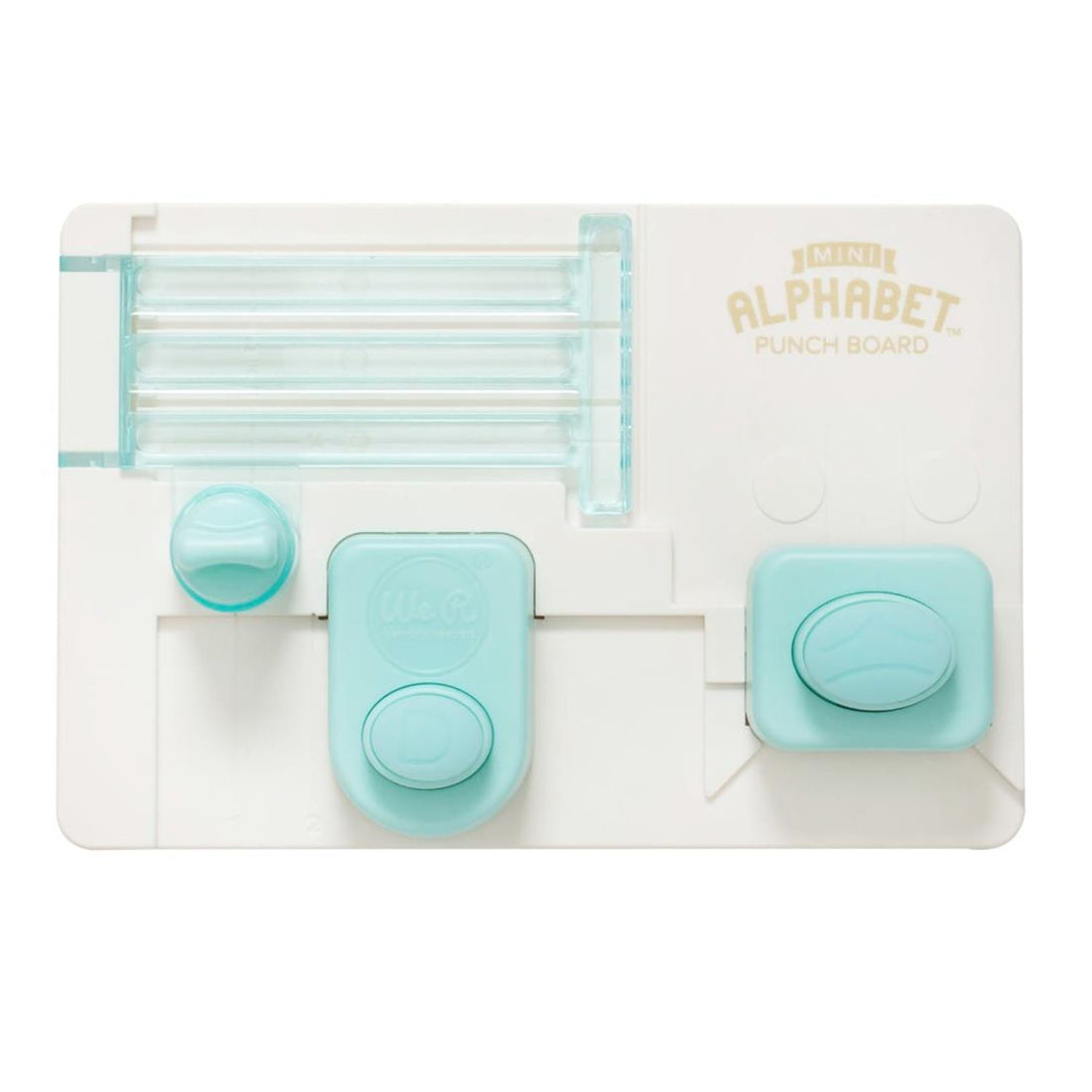 Mini Alphabet Punch Board / Tabla para Crear Letras Pequeñas Herramientas We R Memory Keepers