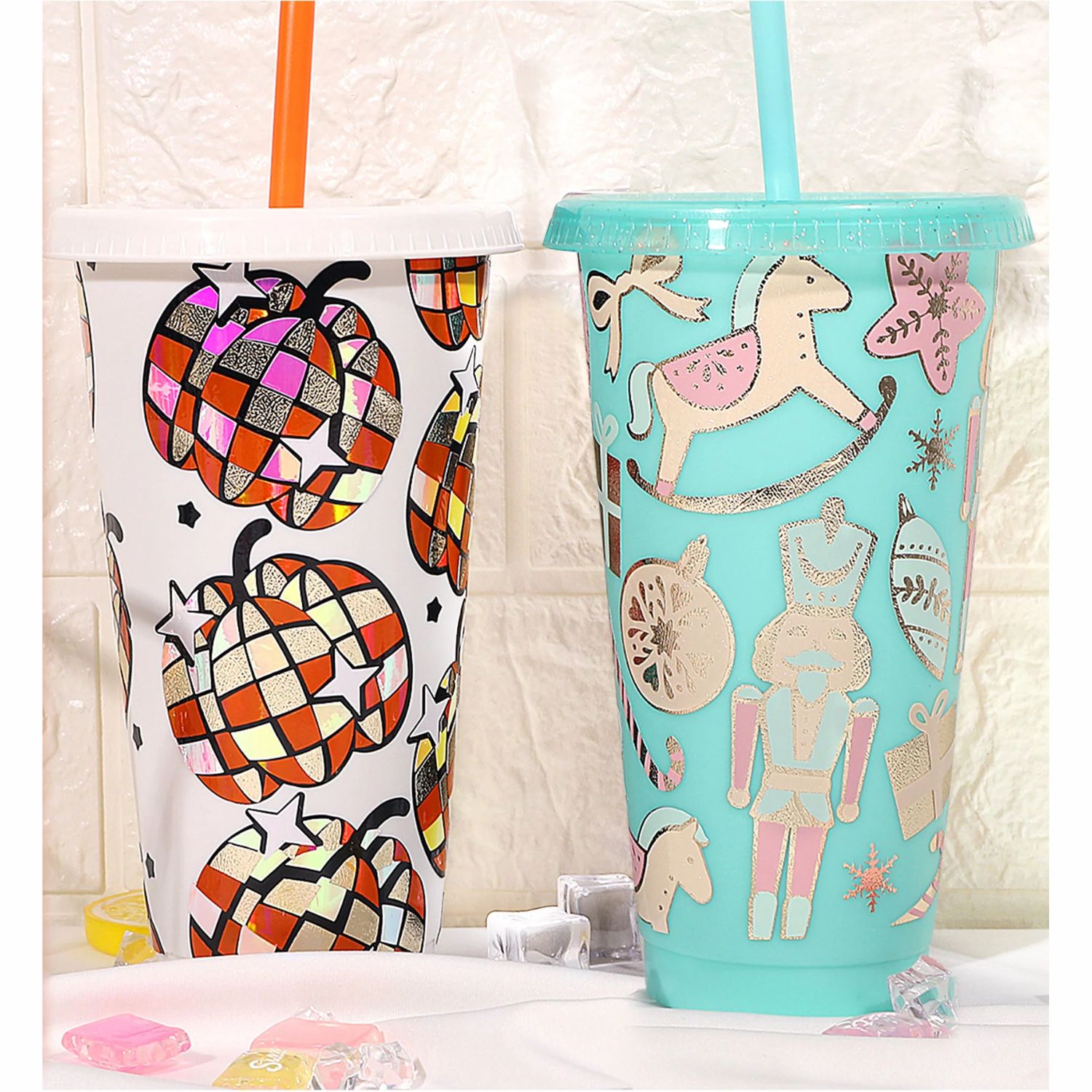 Textured Metallic Rose Gold Vinyl / Vinil Adhesivo Texturizado Oro Rosa Viniles Teckwrap