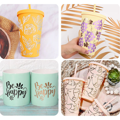 Textured Metallic Gold Vinyl / Vinil Adhesivo Texturizado Oro Viniles Teckwrap