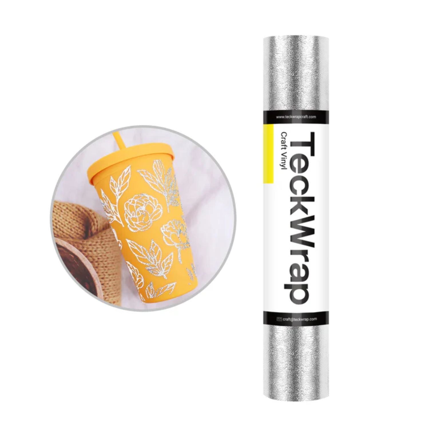 Textured Metallic Silver Vinyl / Vinil Adhesivo Texturizado Plata Viniles Teckwrap