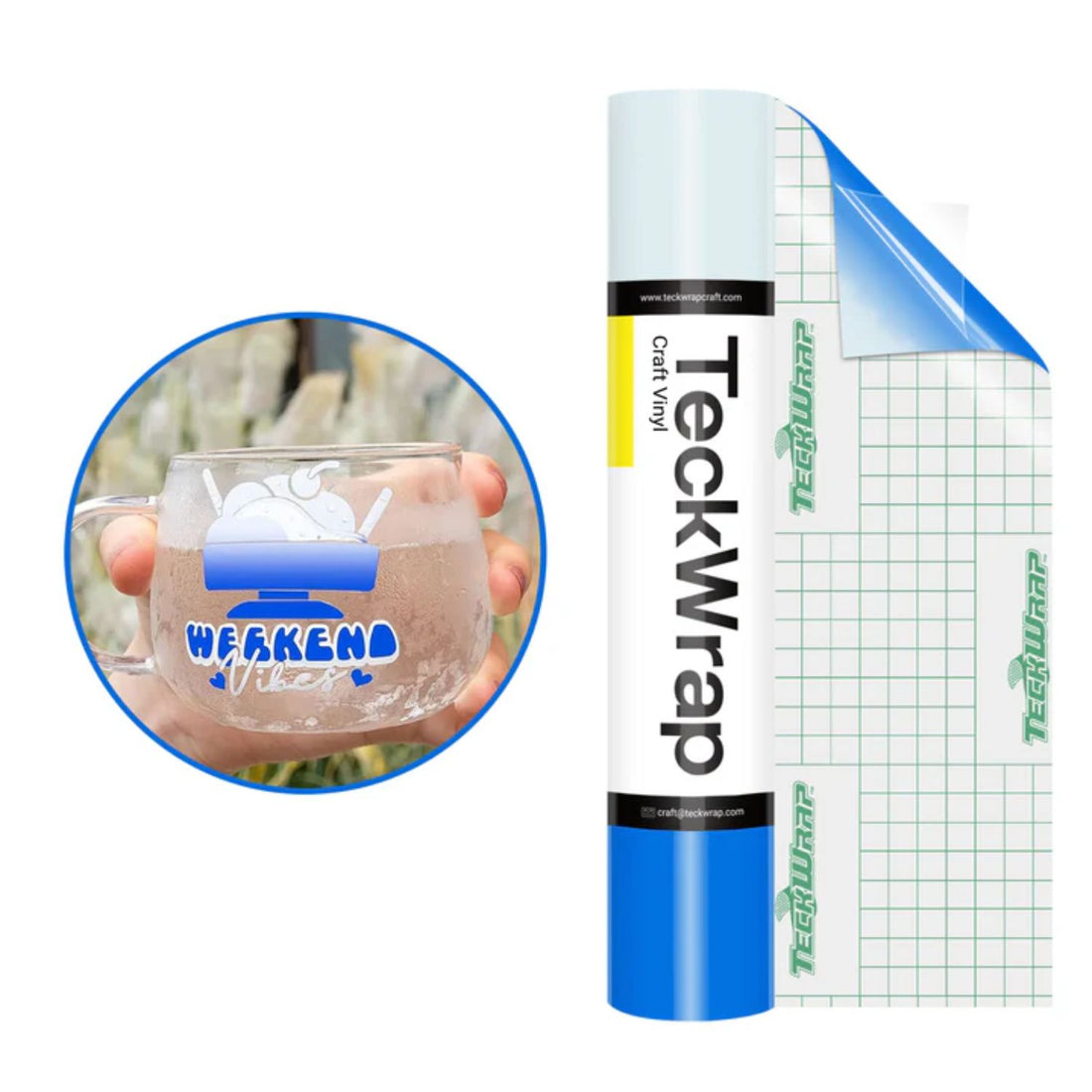 Cold Color Changing Deep Blue Vinyl / Vinil Adhesivo Azul Cambia De Color Con Frío Viniles Teckwrap