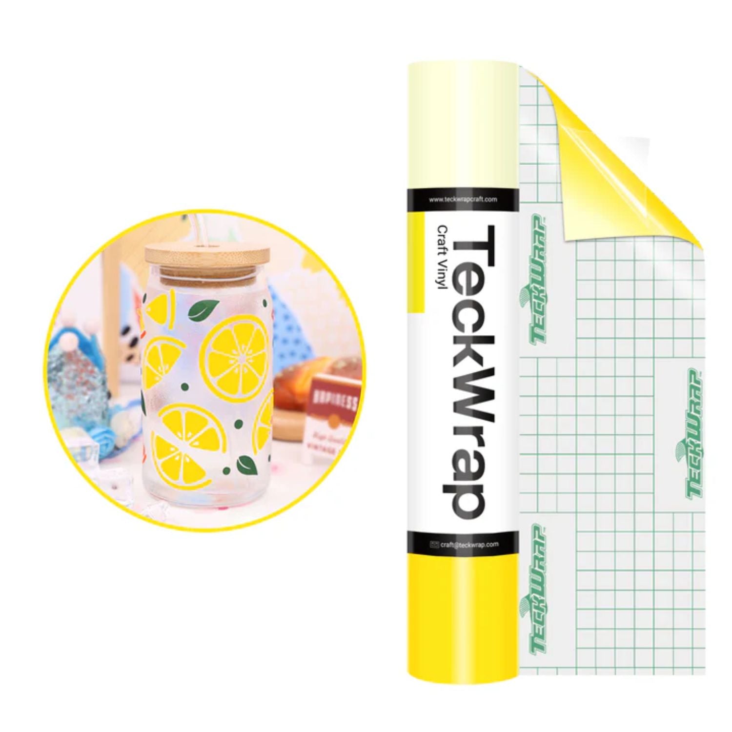 Cold Color Changing Yellow Vinyl / Vinil Adhesivo Amarillo Cambia De Color Con Frío Viniles Teckwrap