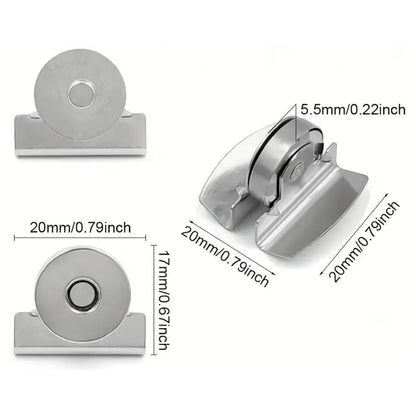 5 Broches Magnéticos Bronce Encuadernación Accesorios Hobbees