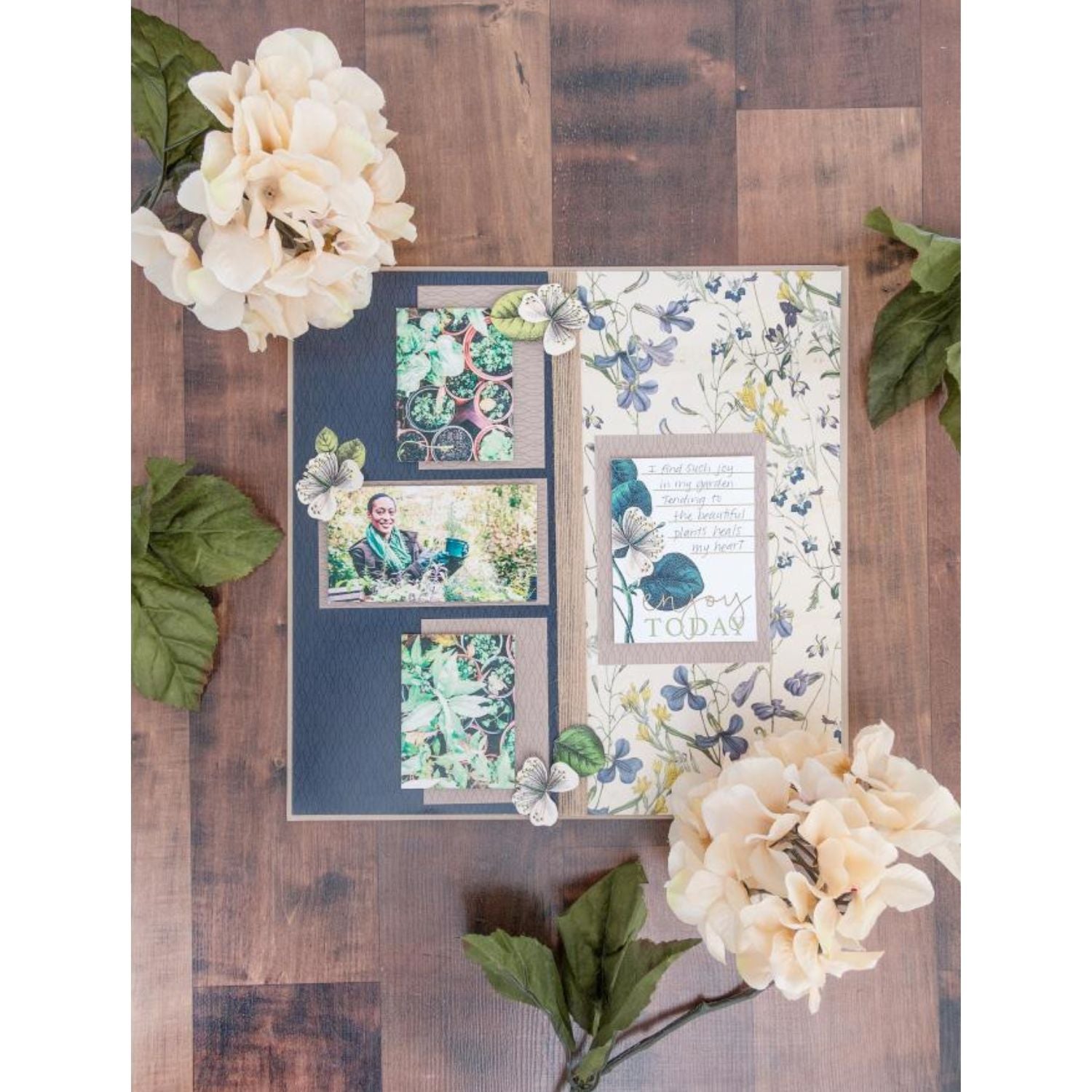 Botanical Beauty Cardstock Stack 12" / Paquete Cartulina Belleza Botánica Papel DCWV