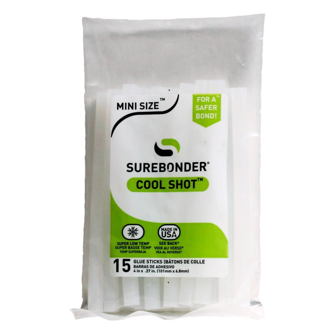 Mini Low T. Sticks / Mini Barras de Silicón Baja Temperatura Adhesivos / Pegamentos SureBonder