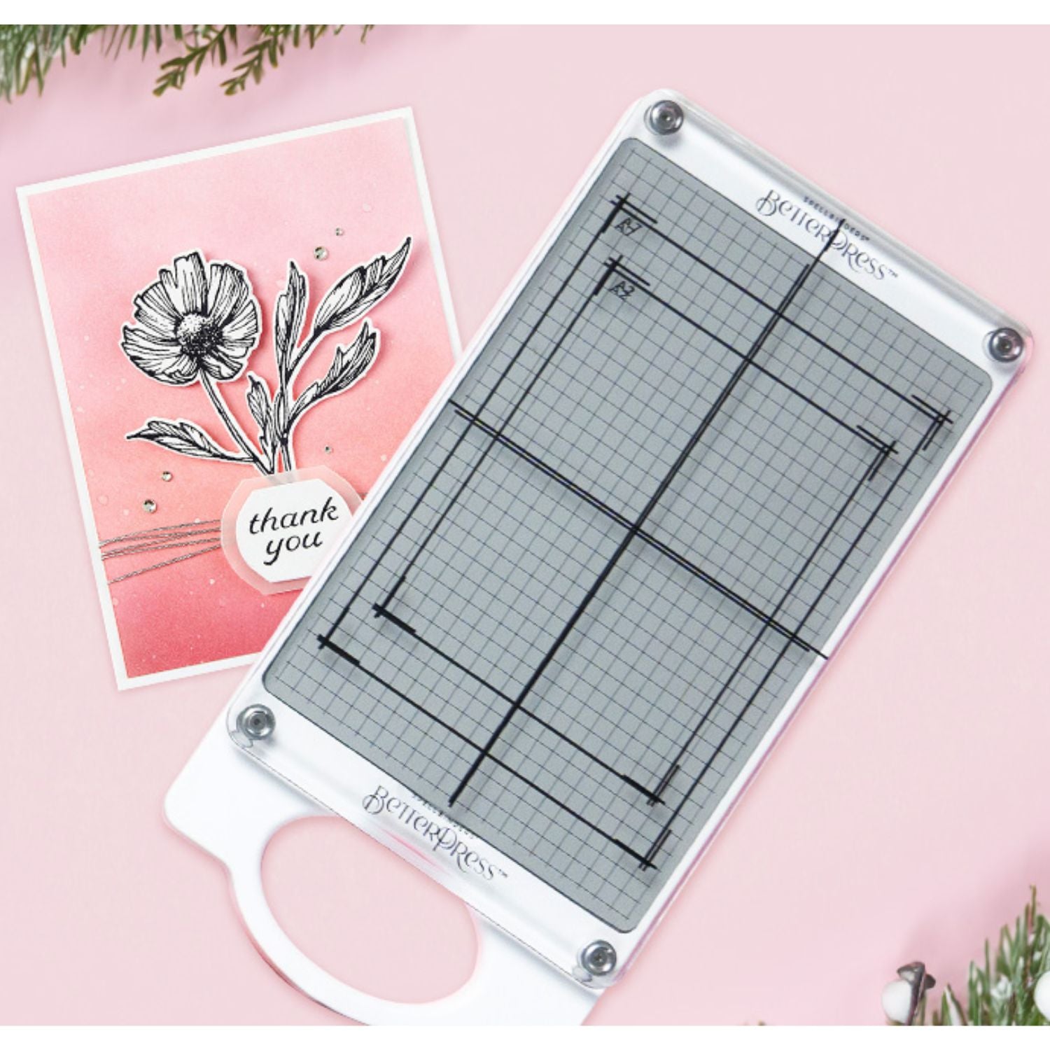 BetterPres Spellbinders Impresión Tipográfica Prensa Estampa – Hobbees