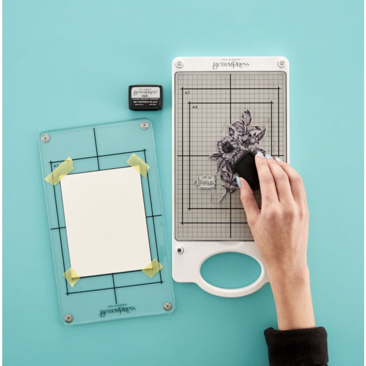 BetterPress Letterpress System / Sistema de Impresión Tipográfica Máquinas Spellbinders