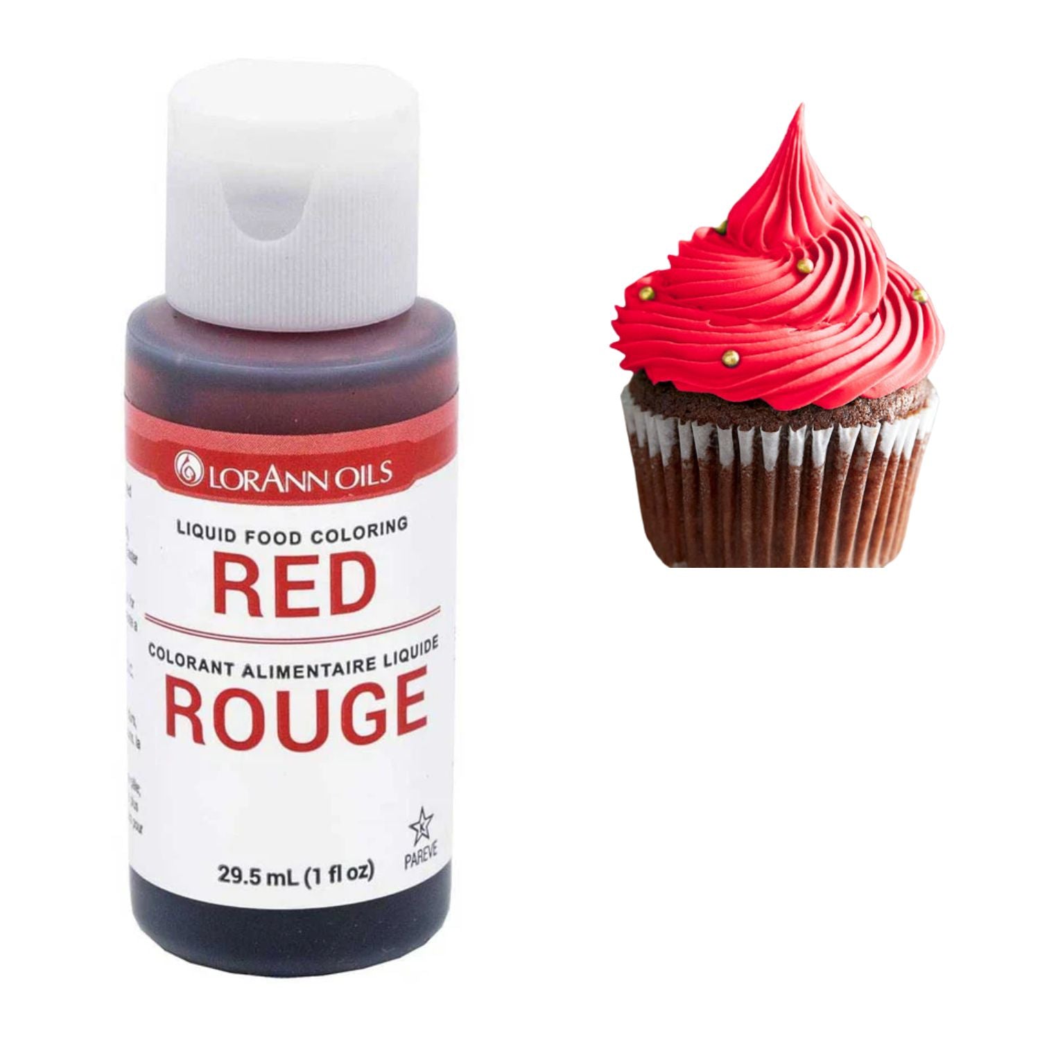 Food Coloring / Colorante Para Alimentos Rojo Repostería LorAnn Oils