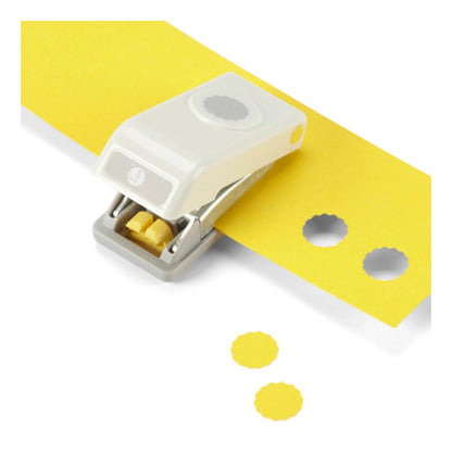 Slim Punch Scallop Circle 1/2&quot; / Perforadora de Círculo Onditas 1.27 cm Perforadoras Ek Success