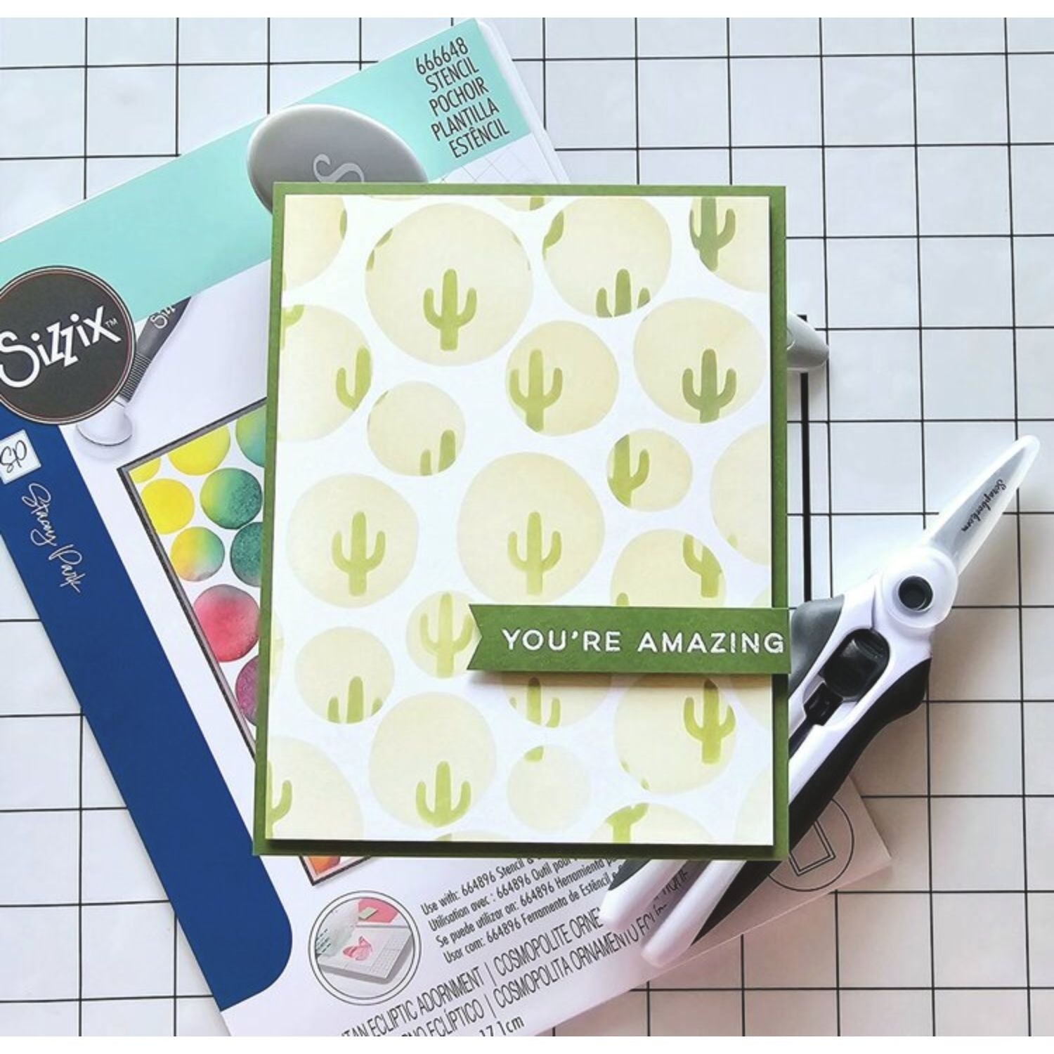 Tim Holtz Distress Oxide Peeled Paint / Cojin de Tinta Efecto Oxidado Verde Seco Tintas Ranger