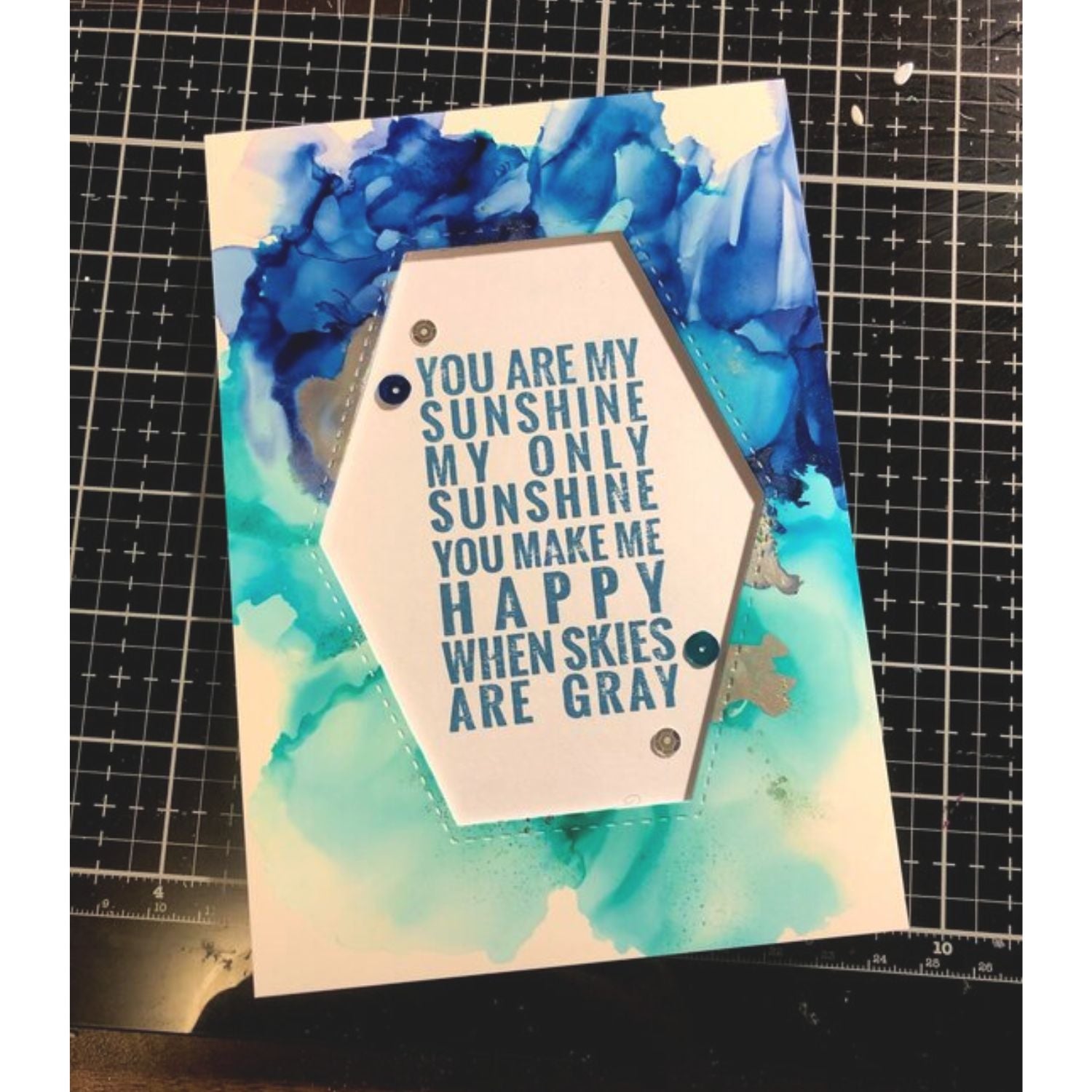 Tim Holtz Alcohol Ink Mermaid / Tinta al Alcohol Azul Sirena Tintas al Alcohol Ranger