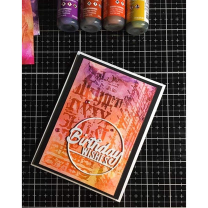 Tim Holtz Alcohol Valencia / Tinta al Alcohol Naranja Tintas al Alcohol Ranger