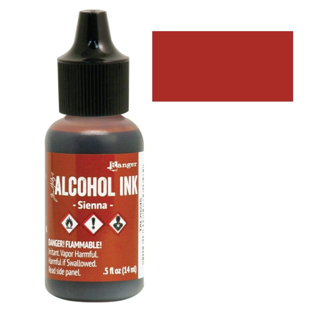 Tim Holtz Alcohol Ink Sienna / Tinta al Alcohol Siena Tintas al Alcohol Ranger