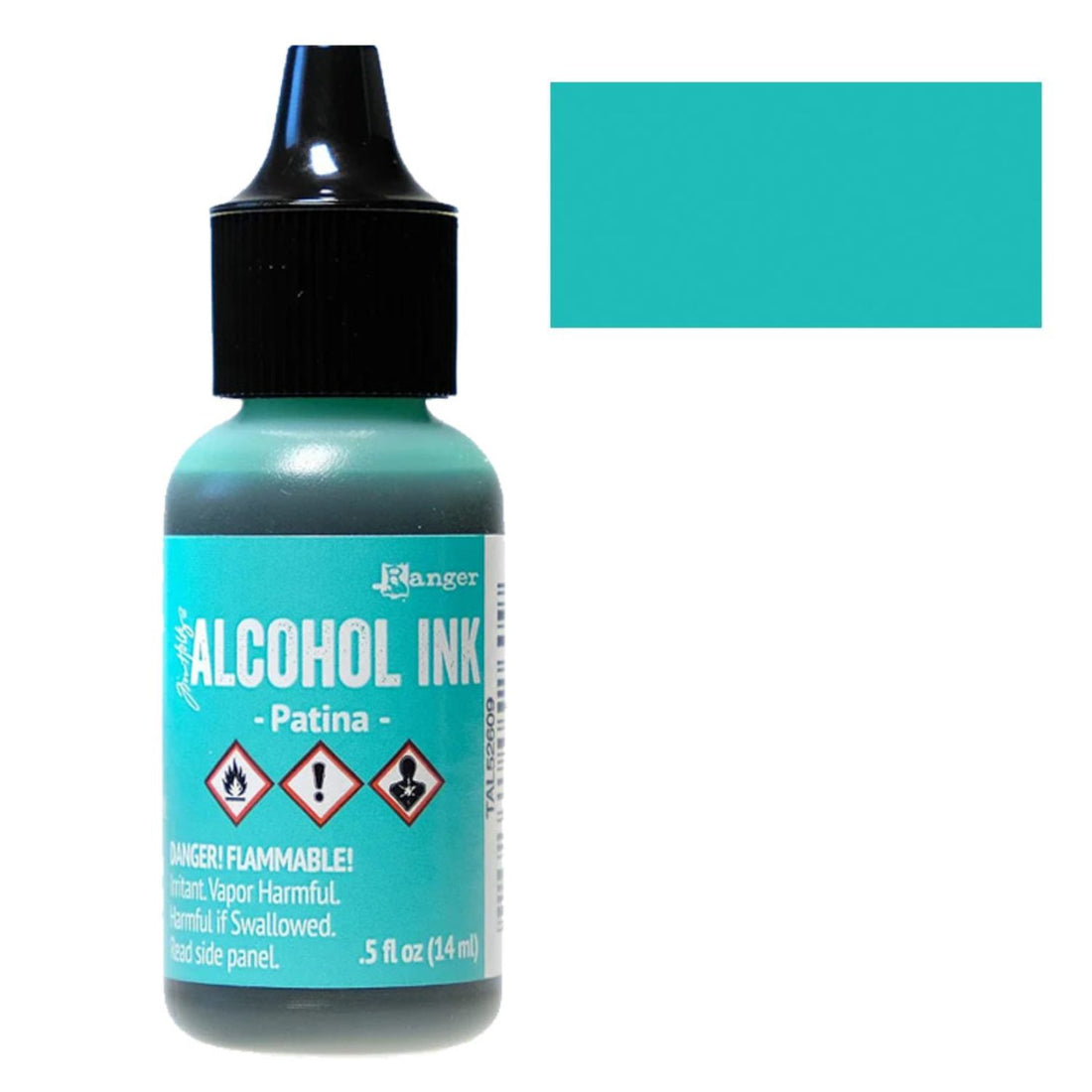 Tim Holtz Alcohol Ink Patina / Tinta al Alcohol Azul Patina Tintas al Alcohol Ranger