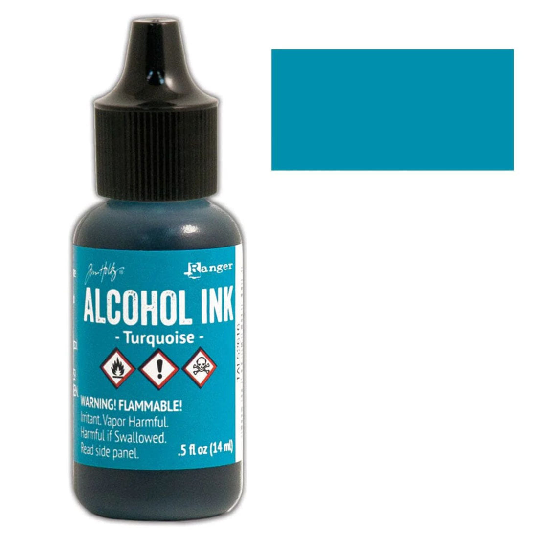 Tim Holtz Alcohol Ink Turquoise / Tinta al Alcohol Turquesa Tintas al Alcohol Ranger