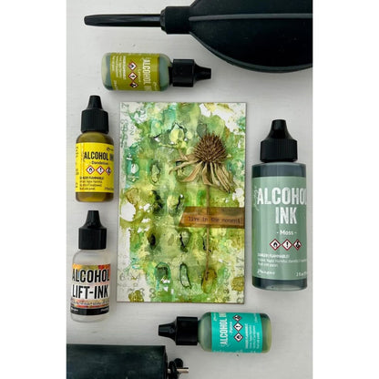 Tim Holtz Alcohol Ink Dandelion / Tinta al Alcohol Amarillo Tintas al Alcohol Ranger