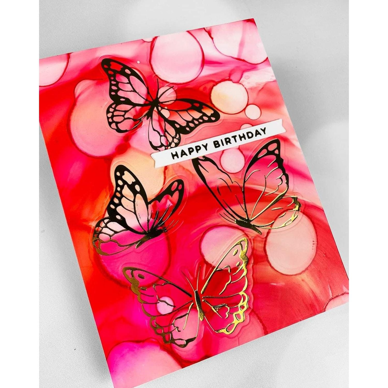 Tim Holtz Alcohol Ink Crimson / Tinta al Alcohol Carmín Tintas al Alcohol Ranger